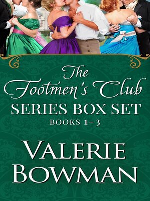 cover image of The Footmen's Club Books 1-3